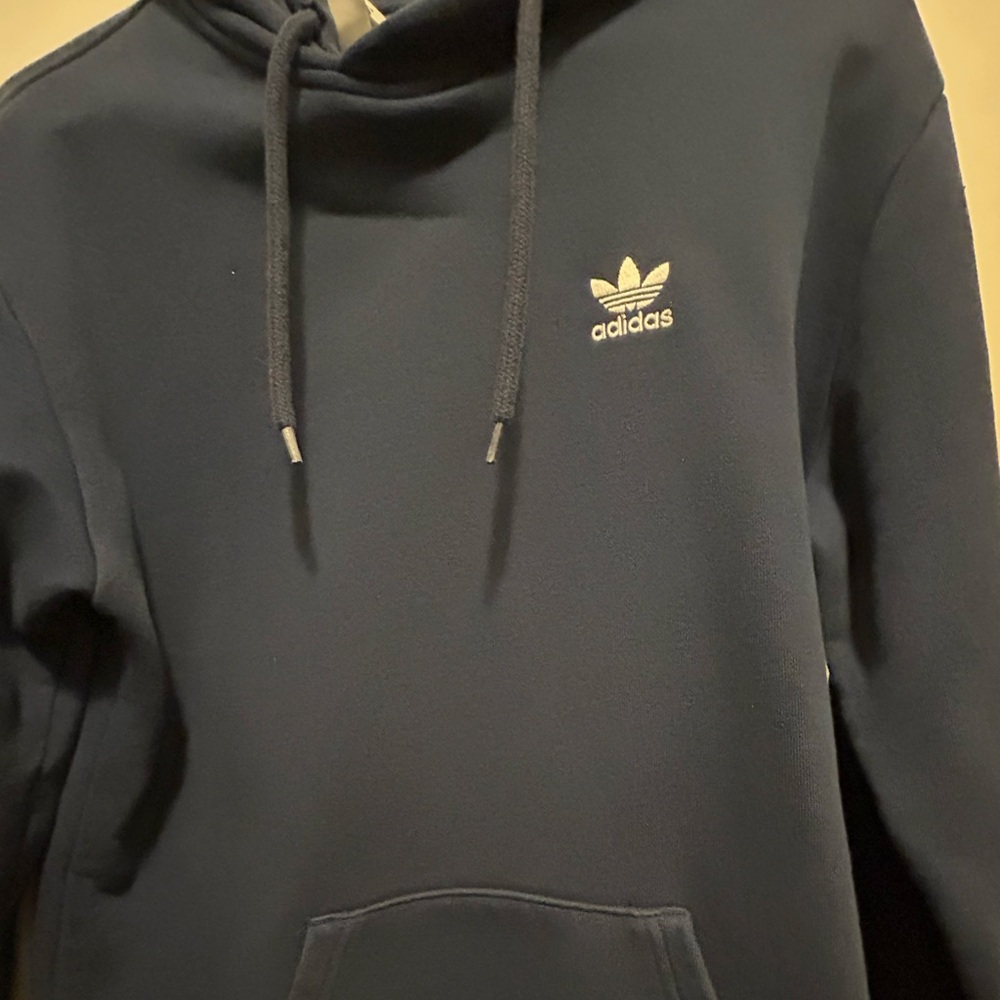Adidas hoodie navy blue
